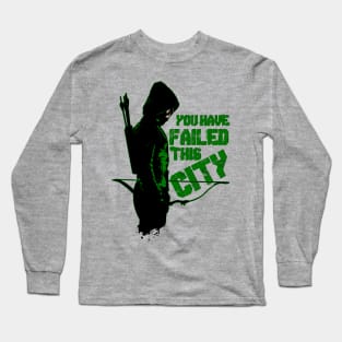 Green VIgilante Long Sleeve T-Shirt